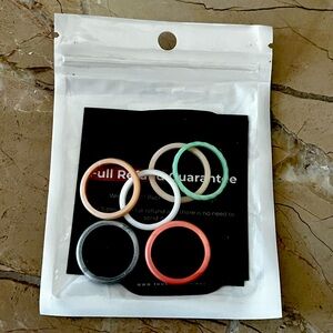 Size 10 silicon rings